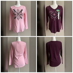 Hanes long sleeve bundle